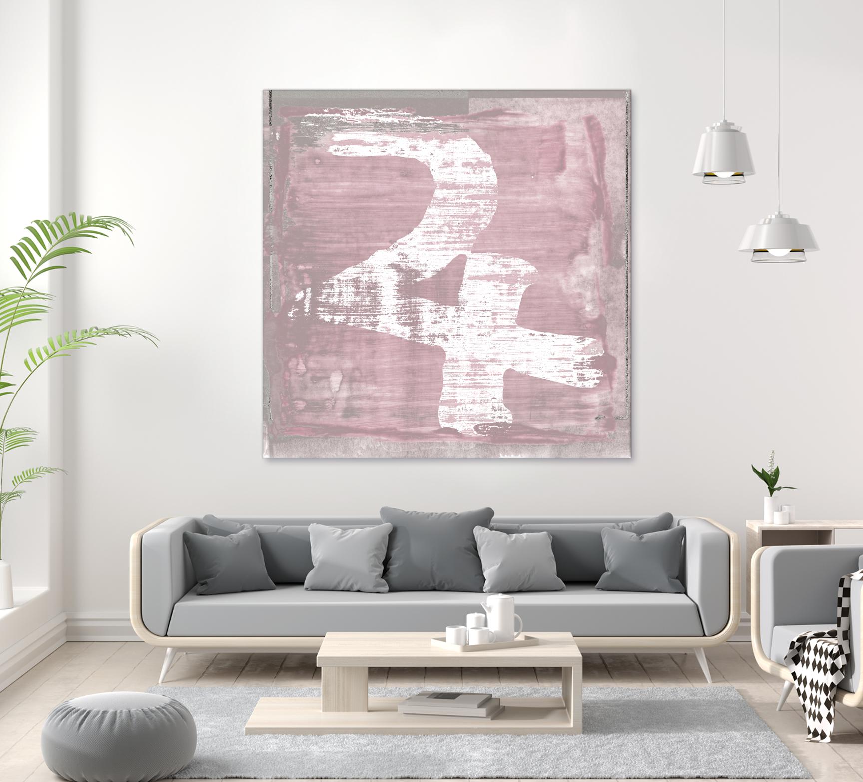 "The Deities, Jupiter" by Sia Aryai on GIANT ART - pink abstract