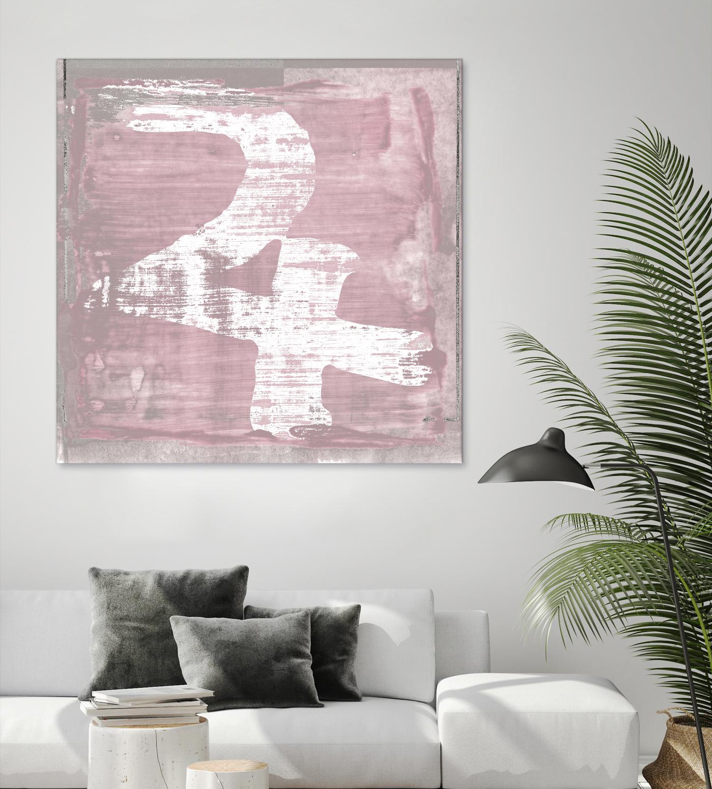 "The Deities, Jupiter" by Sia Aryai on GIANT ART - pink abstract