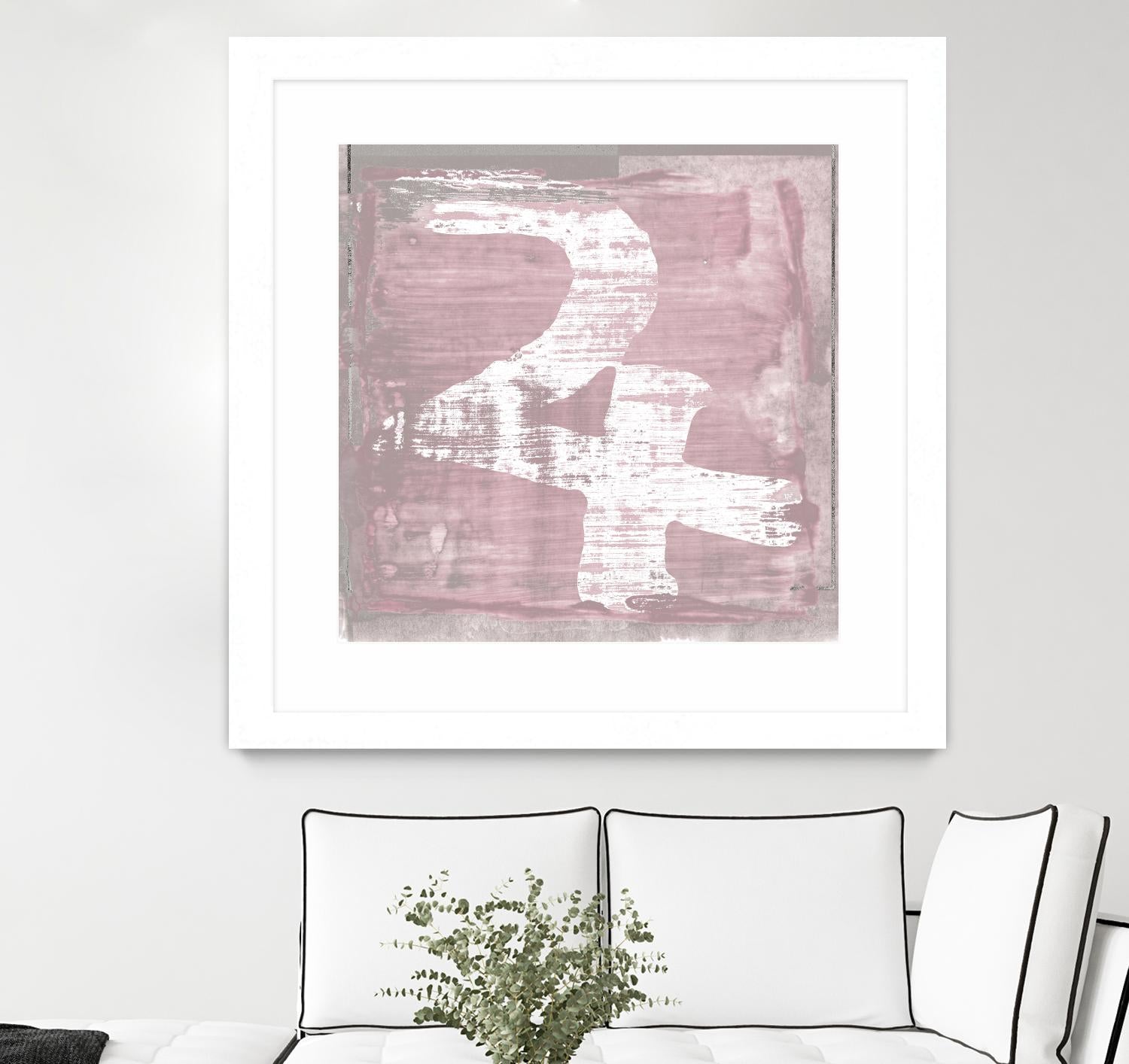 "The Deities, Jupiter" by Sia Aryai on GIANT ART - pink abstract