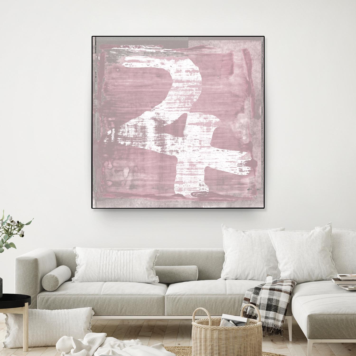 "The Deities, Jupiter" by Sia Aryai on GIANT ART - pink abstract