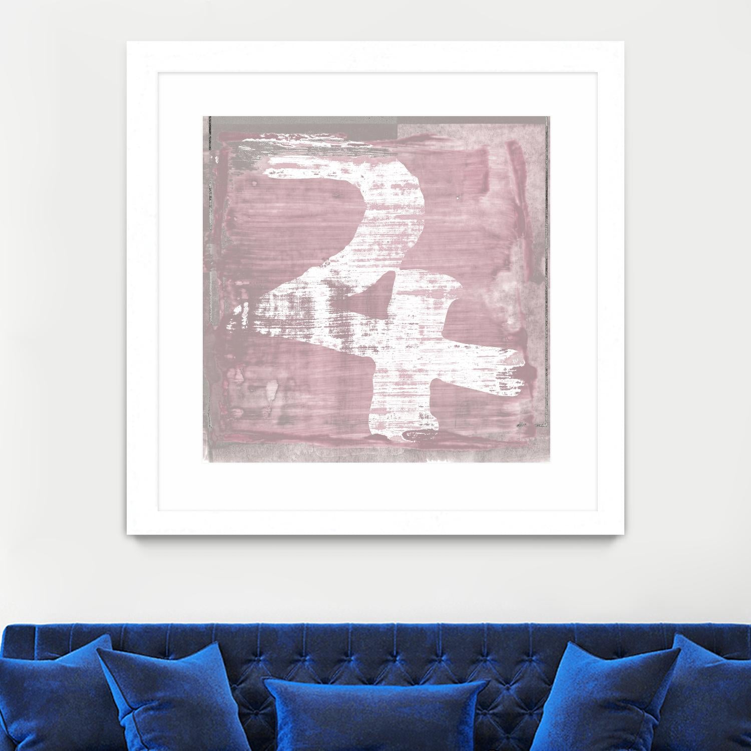 "The Deities, Jupiter" by Sia Aryai on GIANT ART - pink abstract