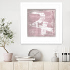 "The Deities, Jupiter" by Sia Aryai on GIANT ART - pink abstract