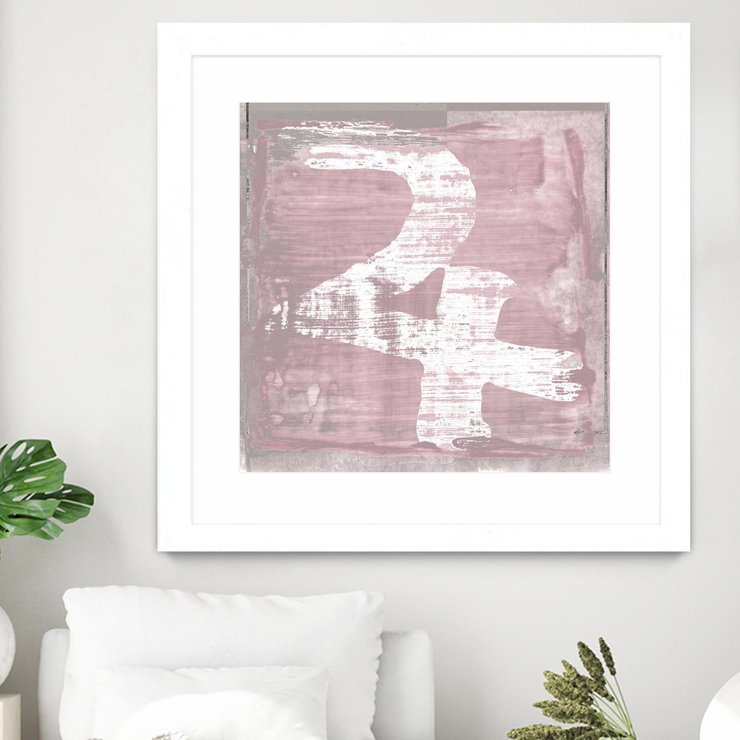 "The Deities, Jupiter" by Sia Aryai on GIANT ART - pink abstract