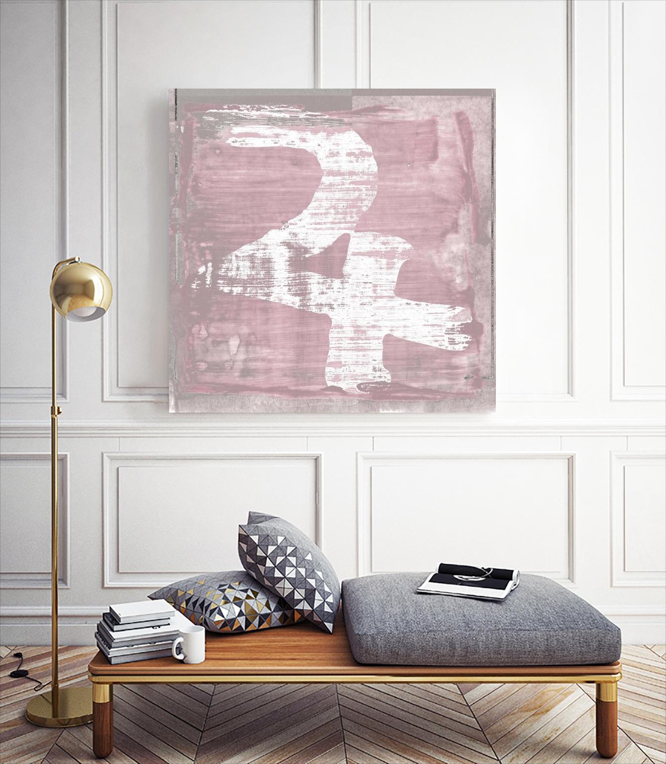 "The Deities, Jupiter" by Sia Aryai on GIANT ART - pink abstract