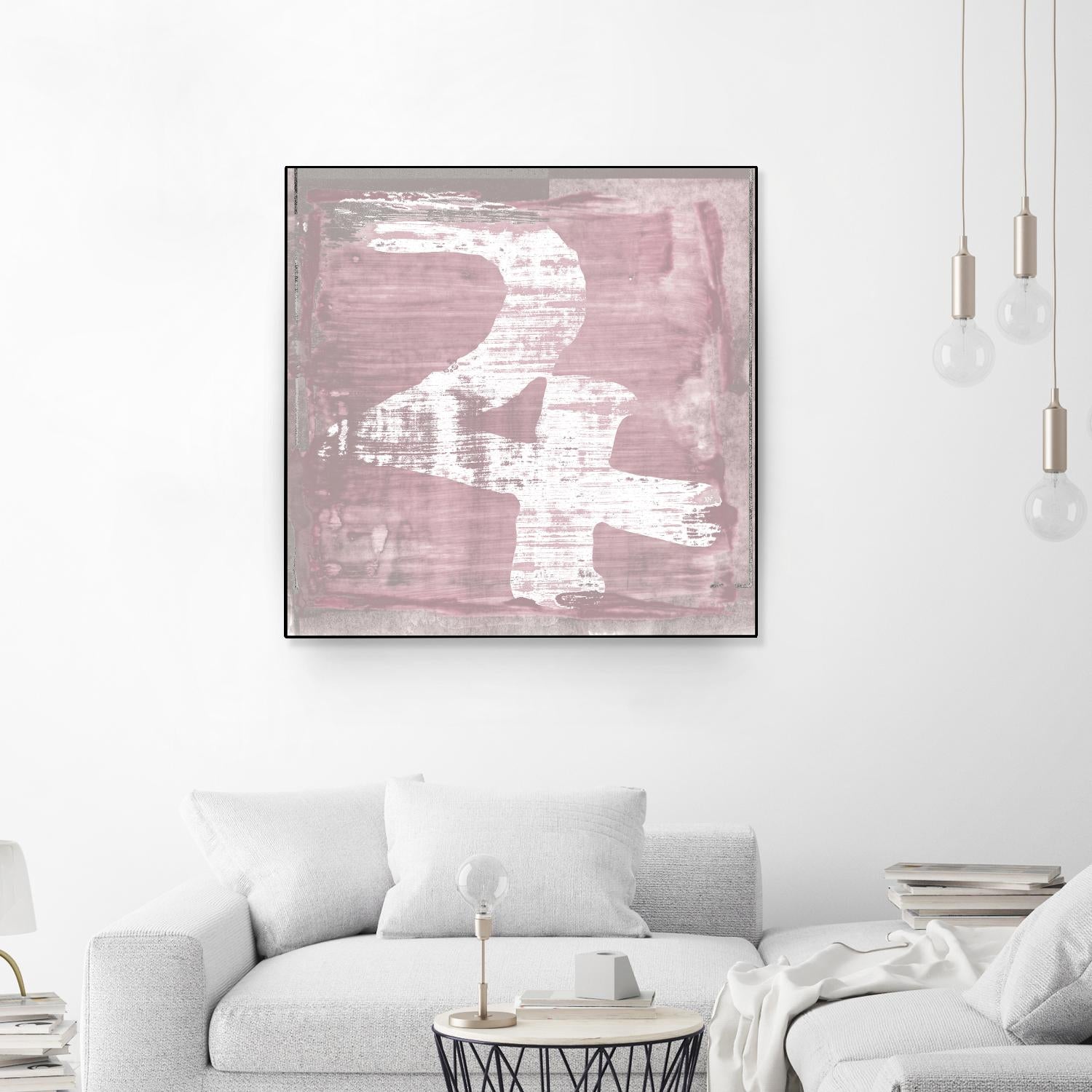 "The Deities, Jupiter" by Sia Aryai on GIANT ART - pink abstract