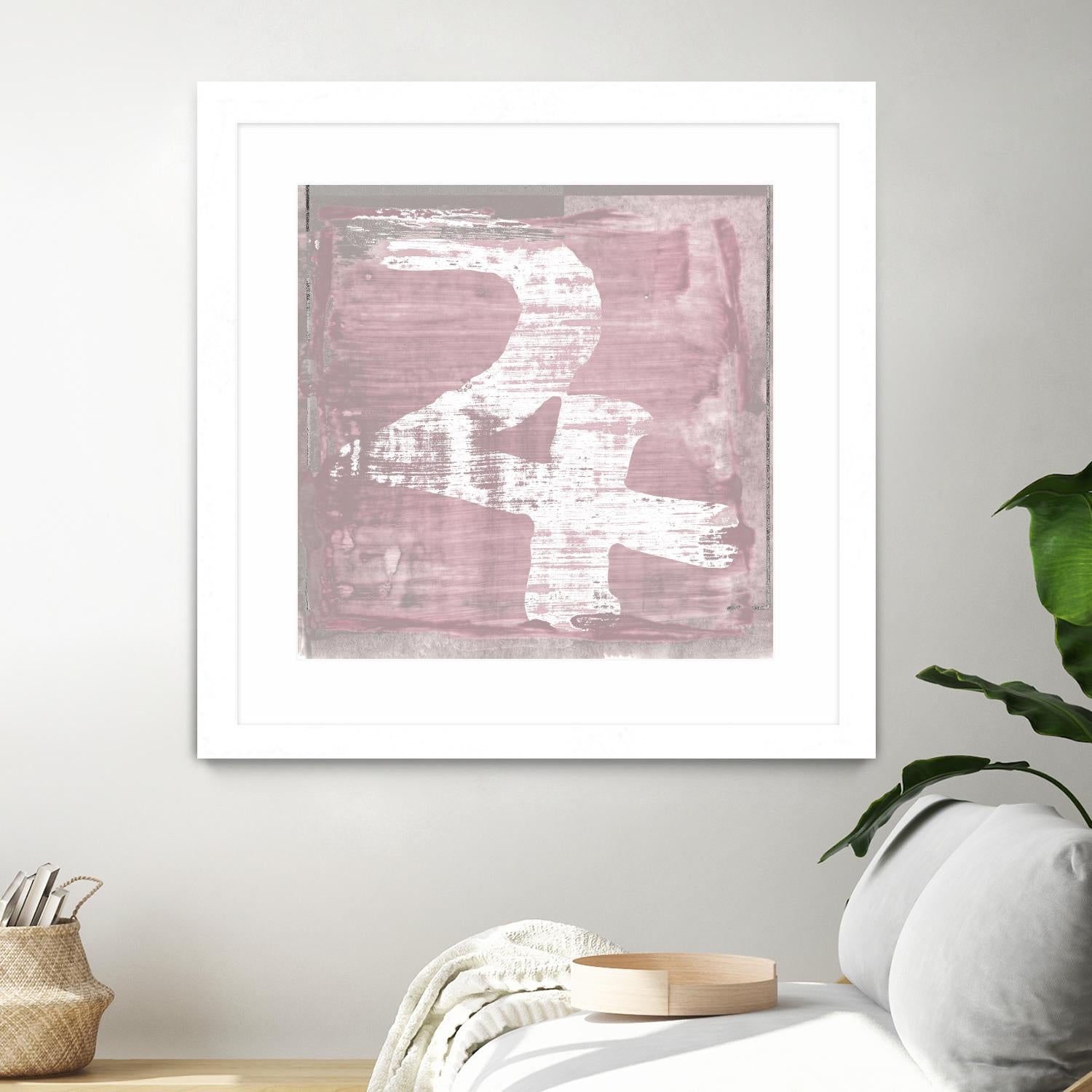 "The Deities, Jupiter" by Sia Aryai on GIANT ART - pink abstract