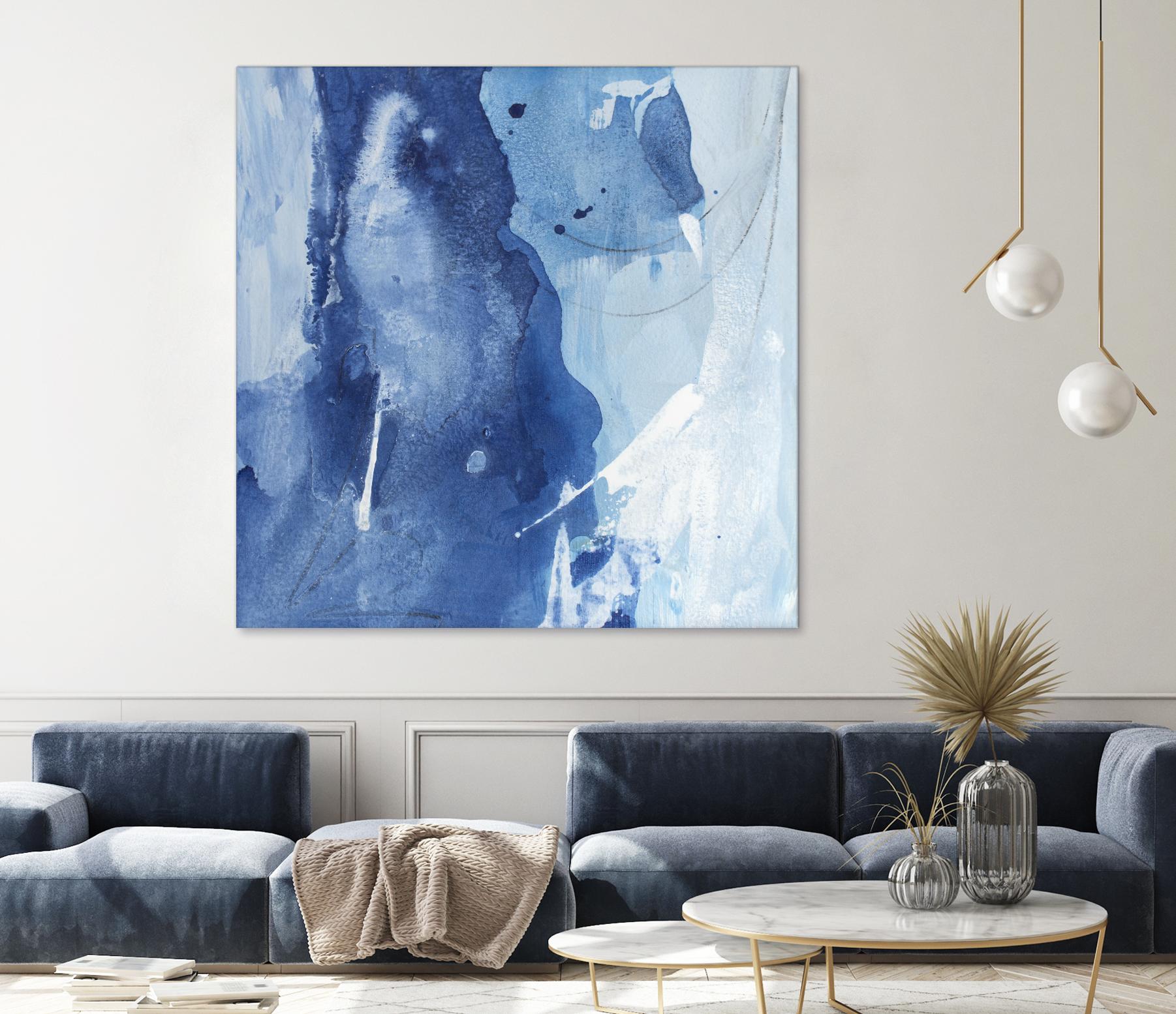 Coastal North I by Julia Contacessi on GIANT ART - blue abstract