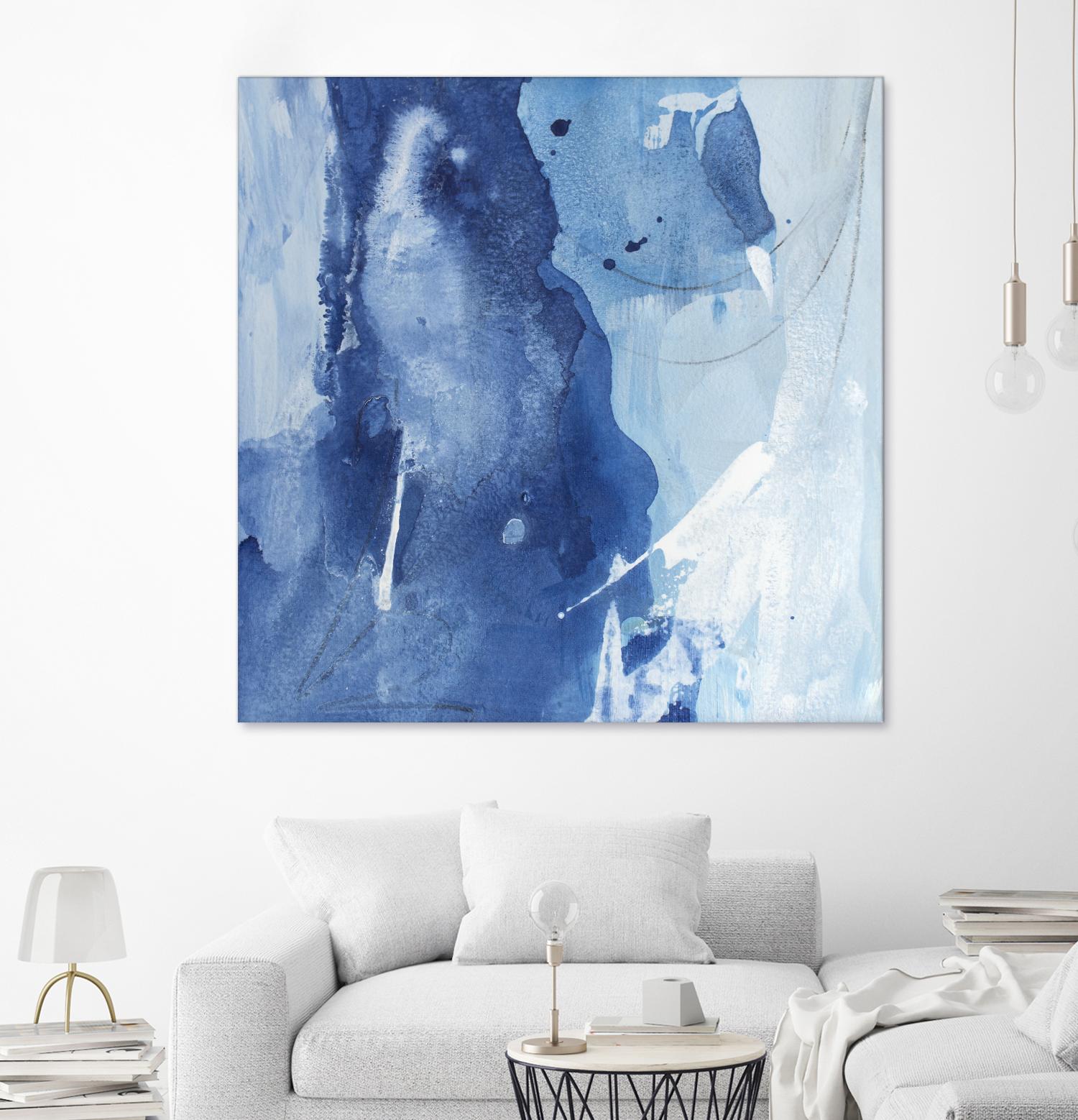 Coastal North I by Julia Contacessi on GIANT ART - blue abstract