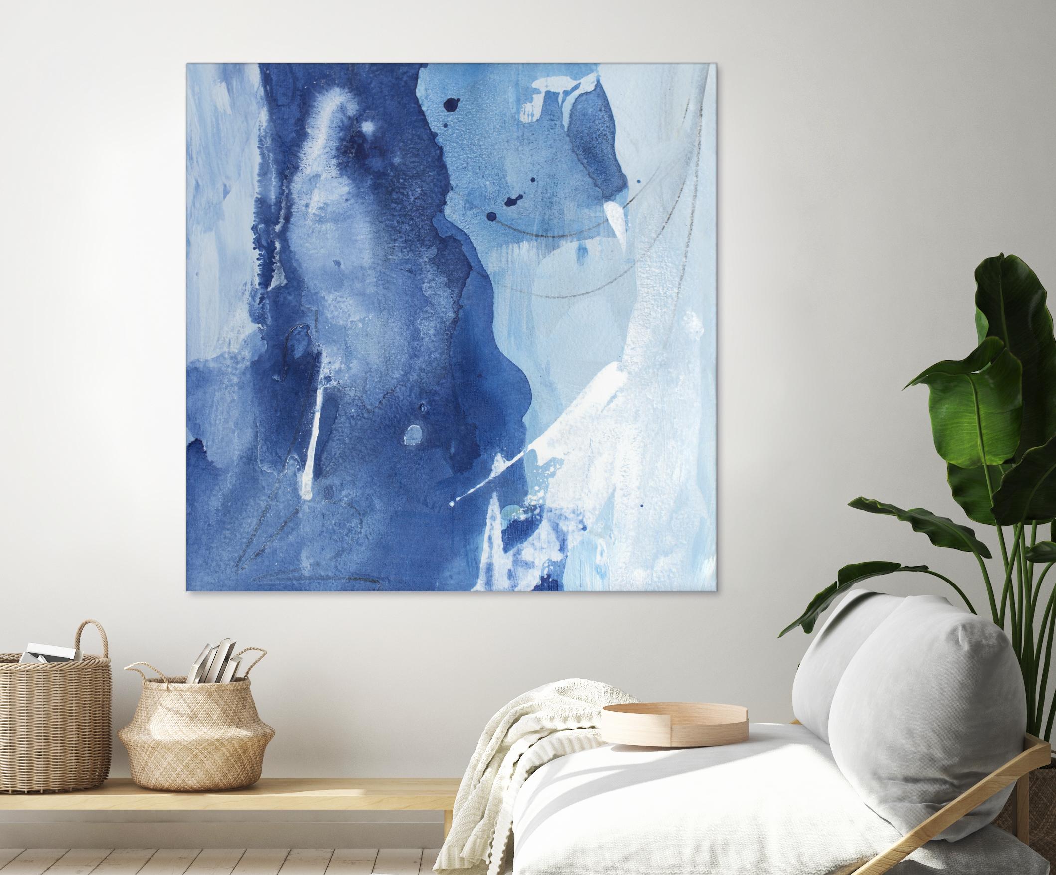 Coastal North I by Julia Contacessi on GIANT ART - blue abstract