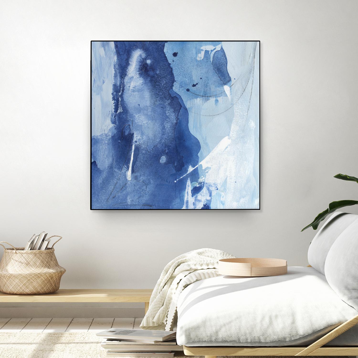 Coastal North I by Julia Contacessi on GIANT ART - blue abstract