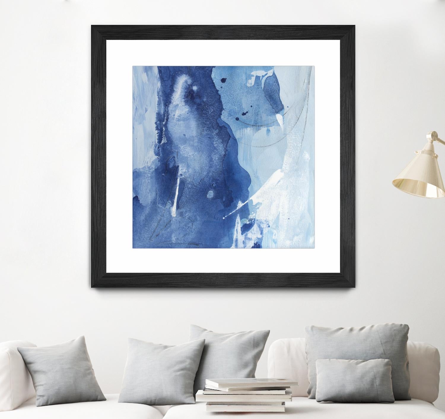 Coastal North I by Julia Contacessi on GIANT ART - blue abstract