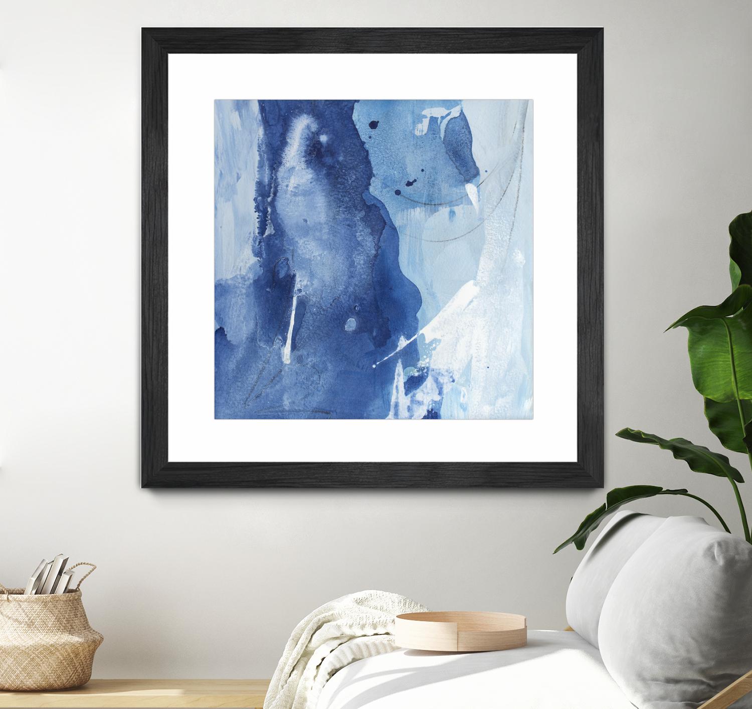 Coastal North I by Julia Contacessi on GIANT ART - blue abstract