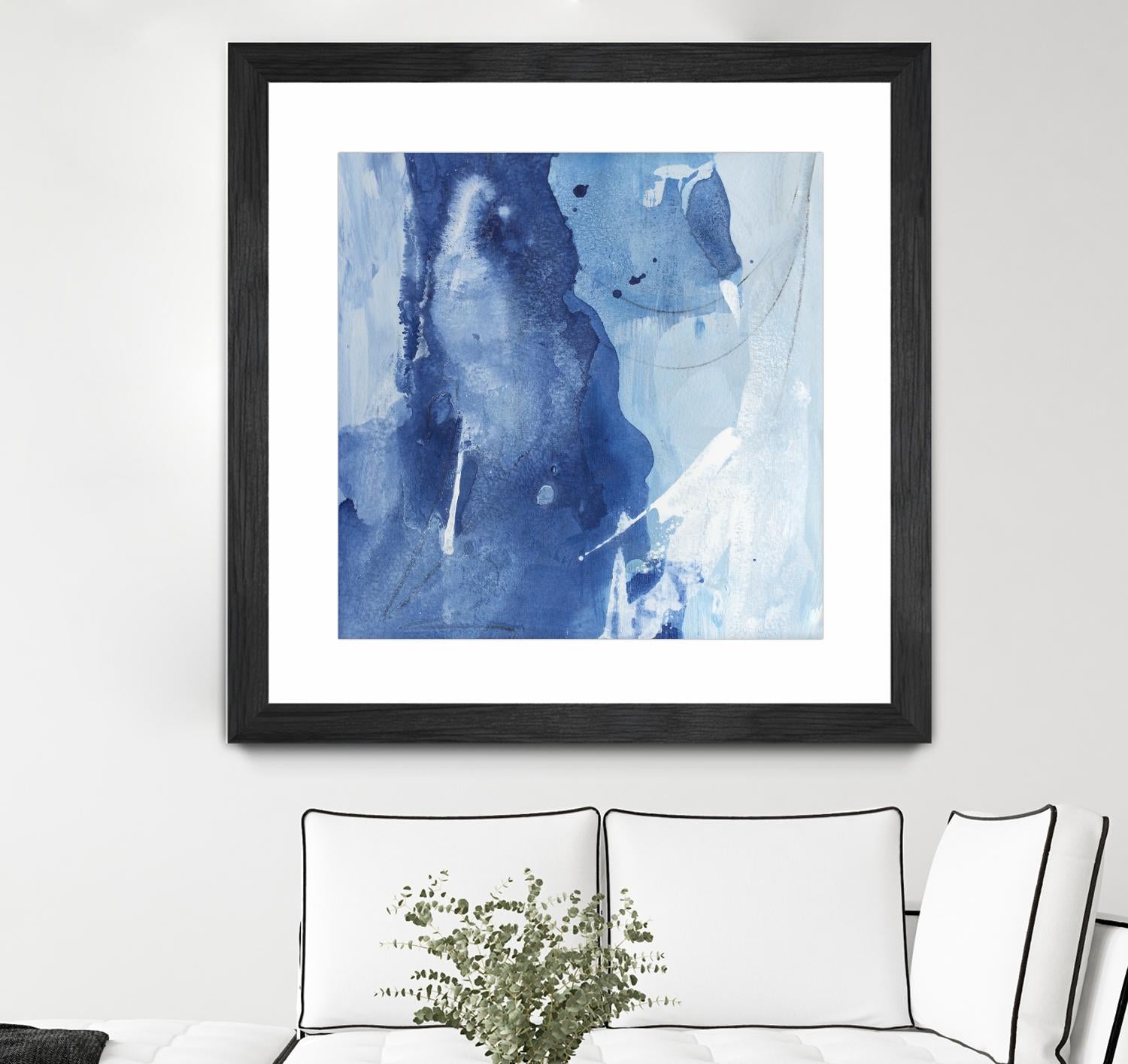 Coastal North I by Julia Contacessi on GIANT ART - blue abstract