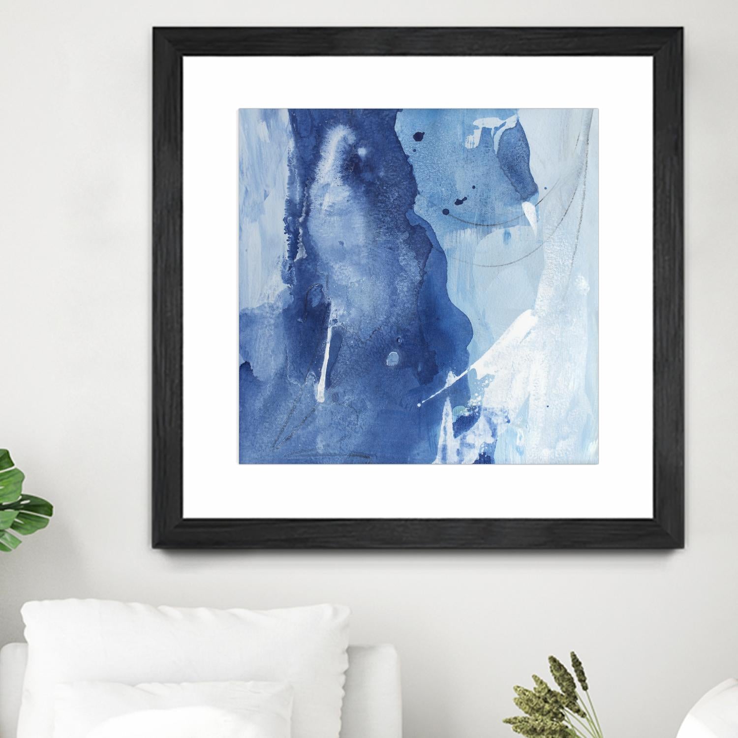Coastal North I by Julia Contacessi on GIANT ART - blue abstract