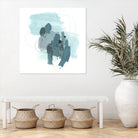 Aqua Stellar I by June Erica Vess on GIANT ART - blue abstract