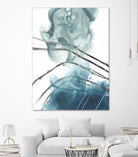 Bella Indigo I by June Erica Vess on GIANT ART - blue abstract