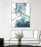 Bella Indigo I by June Erica Vess on GIANT ART - blue abstract