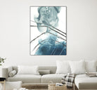 Bella Indigo I by June Erica Vess on GIANT ART - blue abstract