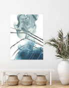Bella Indigo I by June Erica Vess on GIANT ART - blue abstract