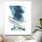 Bella Indigo II by June Erica Vess on GIANT ART - blue abstract