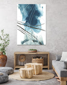 Bella Indigo II by June Erica Vess on GIANT ART - blue abstract