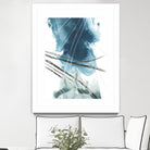 Bella Indigo II by June Erica Vess on GIANT ART - blue abstract
