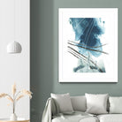 Bella Indigo II by June Erica Vess on GIANT ART - blue abstract