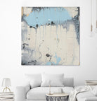 Rainmaker I by Alicia Ludwig on GIANT ART - blue abstract