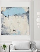 Rainmaker I by Alicia Ludwig on GIANT ART - blue abstract