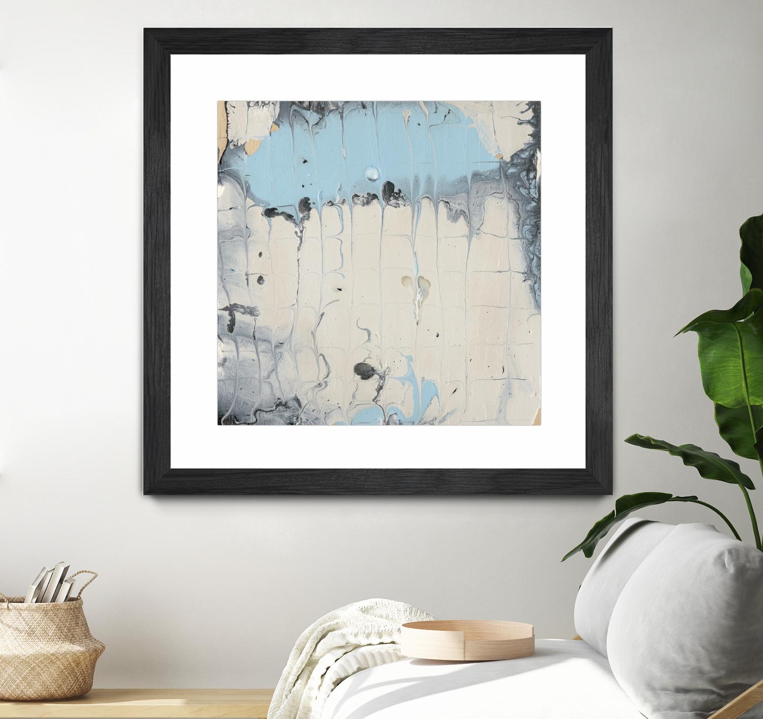 Rainmaker I by Alicia Ludwig on GIANT ART - blue abstract
