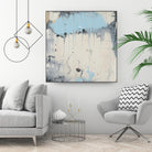 Rainmaker I by Alicia Ludwig on GIANT ART - blue abstract