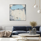 Rainmaker I by Alicia Ludwig on GIANT ART - blue abstract