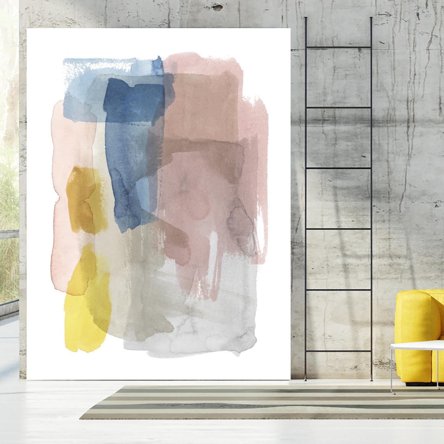 Puddle Pastel I by Grace Popp on GIANT ART - pastels abstract