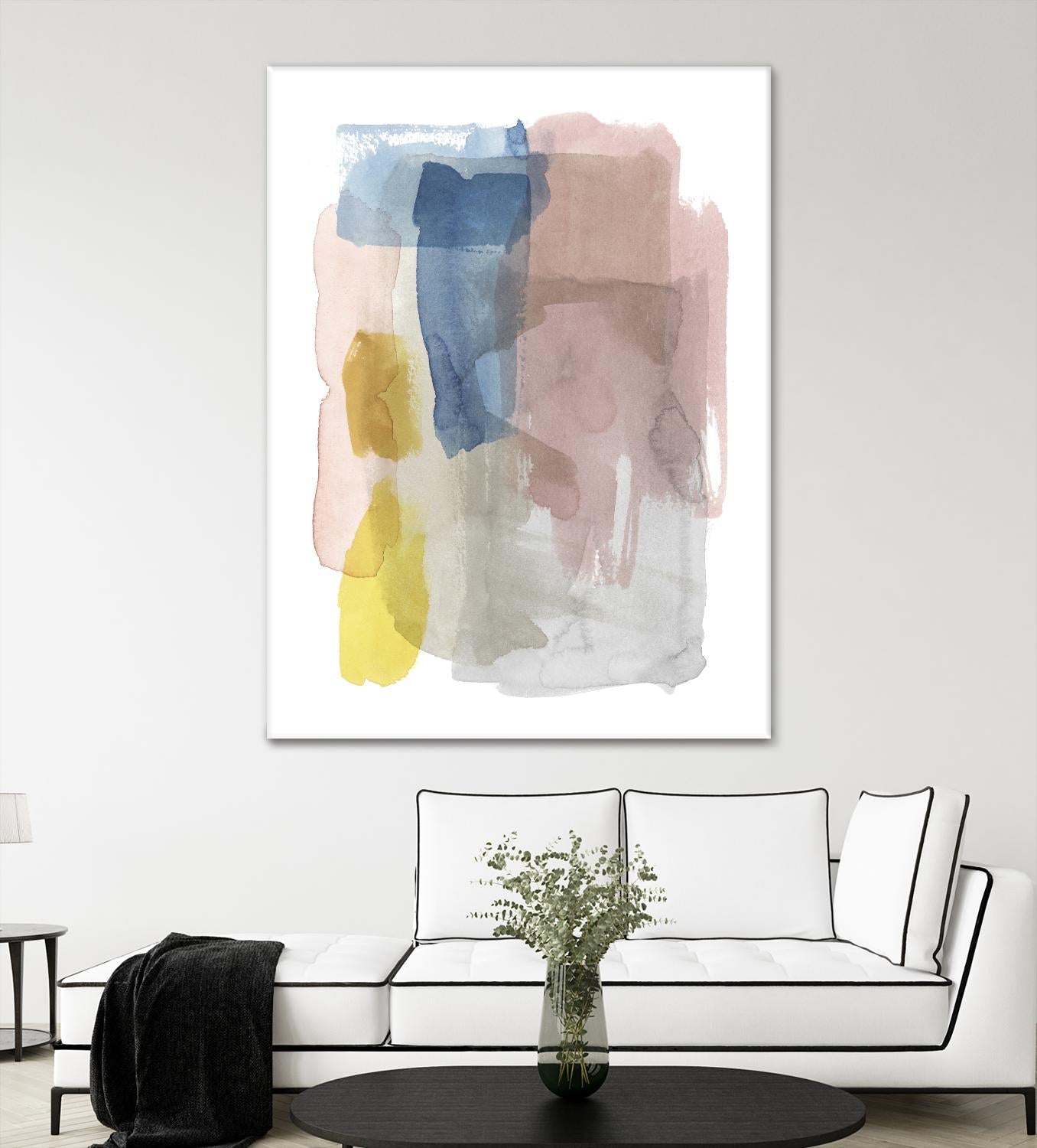 Puddle Pastel I by Grace Popp on GIANT ART - pastels abstract