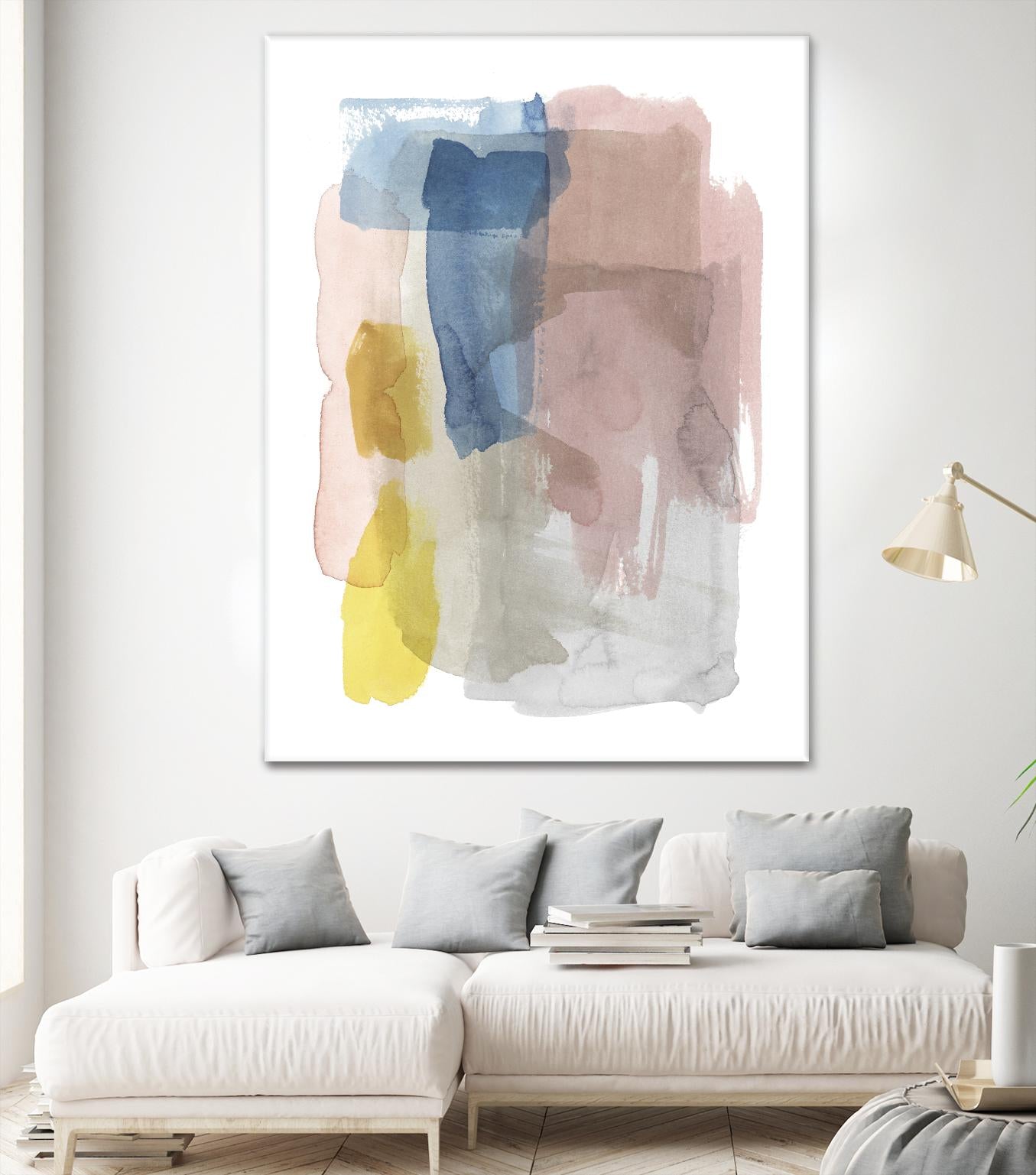 Puddle Pastel I by Grace Popp on GIANT ART - pastels abstract