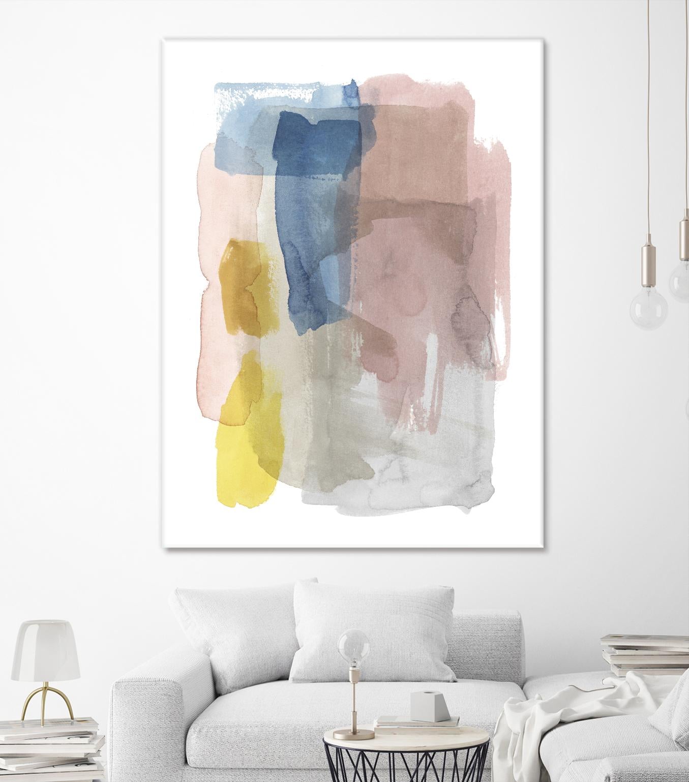 Puddle Pastel I by Grace Popp on GIANT ART - pastels abstract