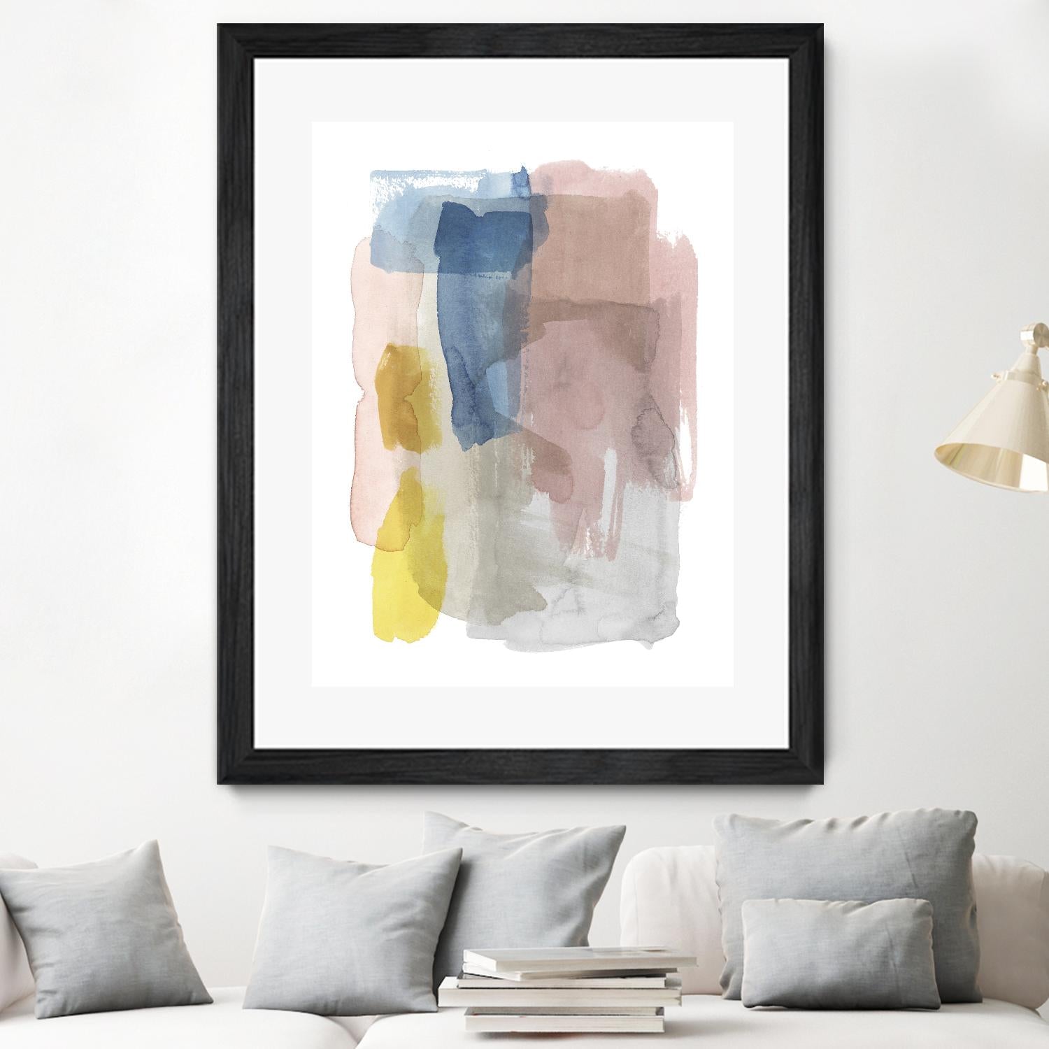 Puddle Pastel I by Grace Popp on GIANT ART - pastels abstract