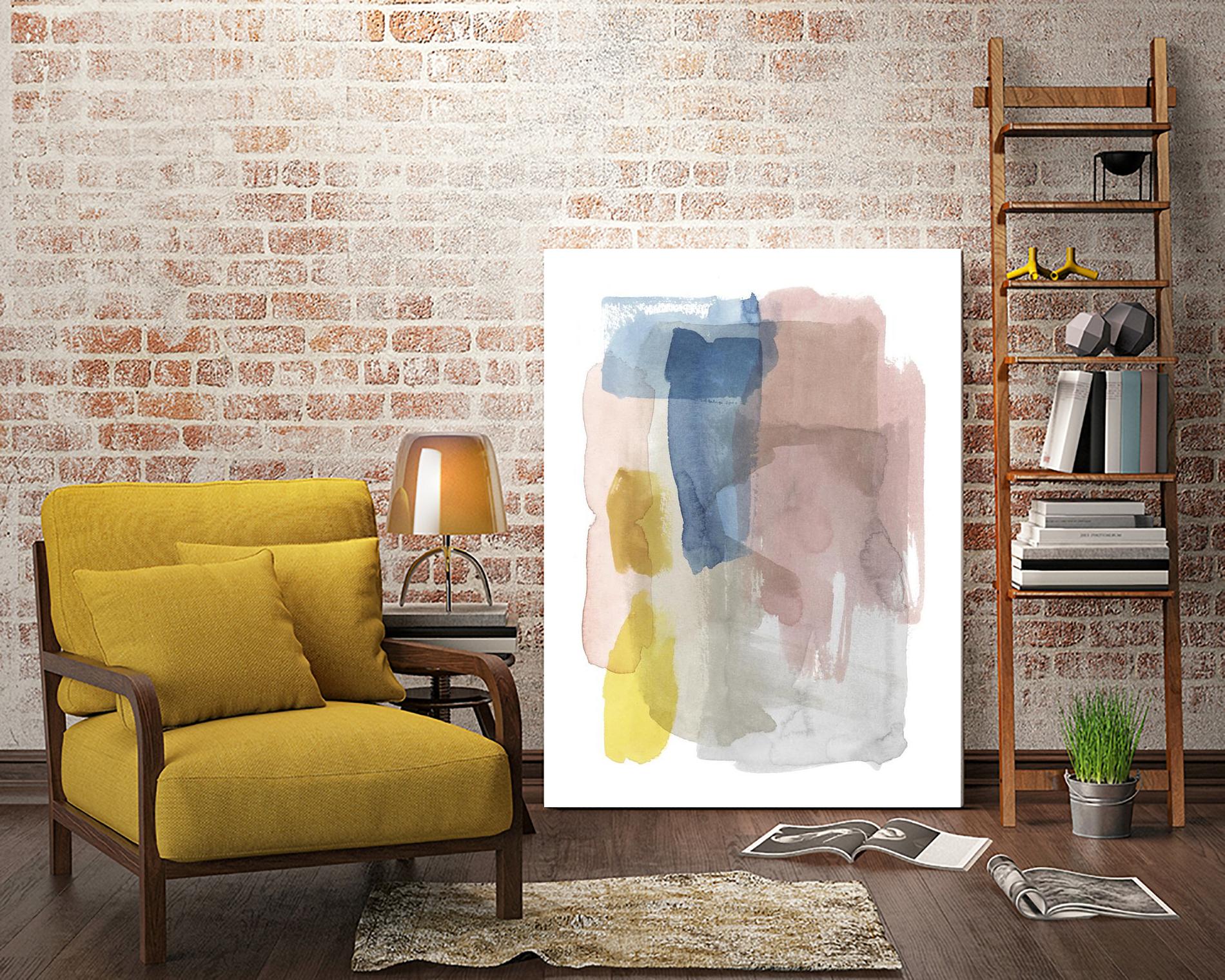 Puddle Pastel I by Grace Popp on GIANT ART - pastels abstract