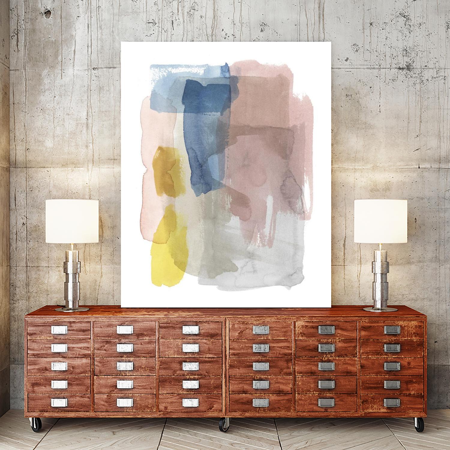 Puddle Pastel I by Grace Popp on GIANT ART - pastels abstract