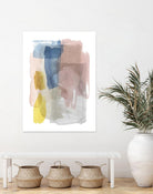 Puddle Pastel I by Grace Popp on GIANT ART - pastels abstract