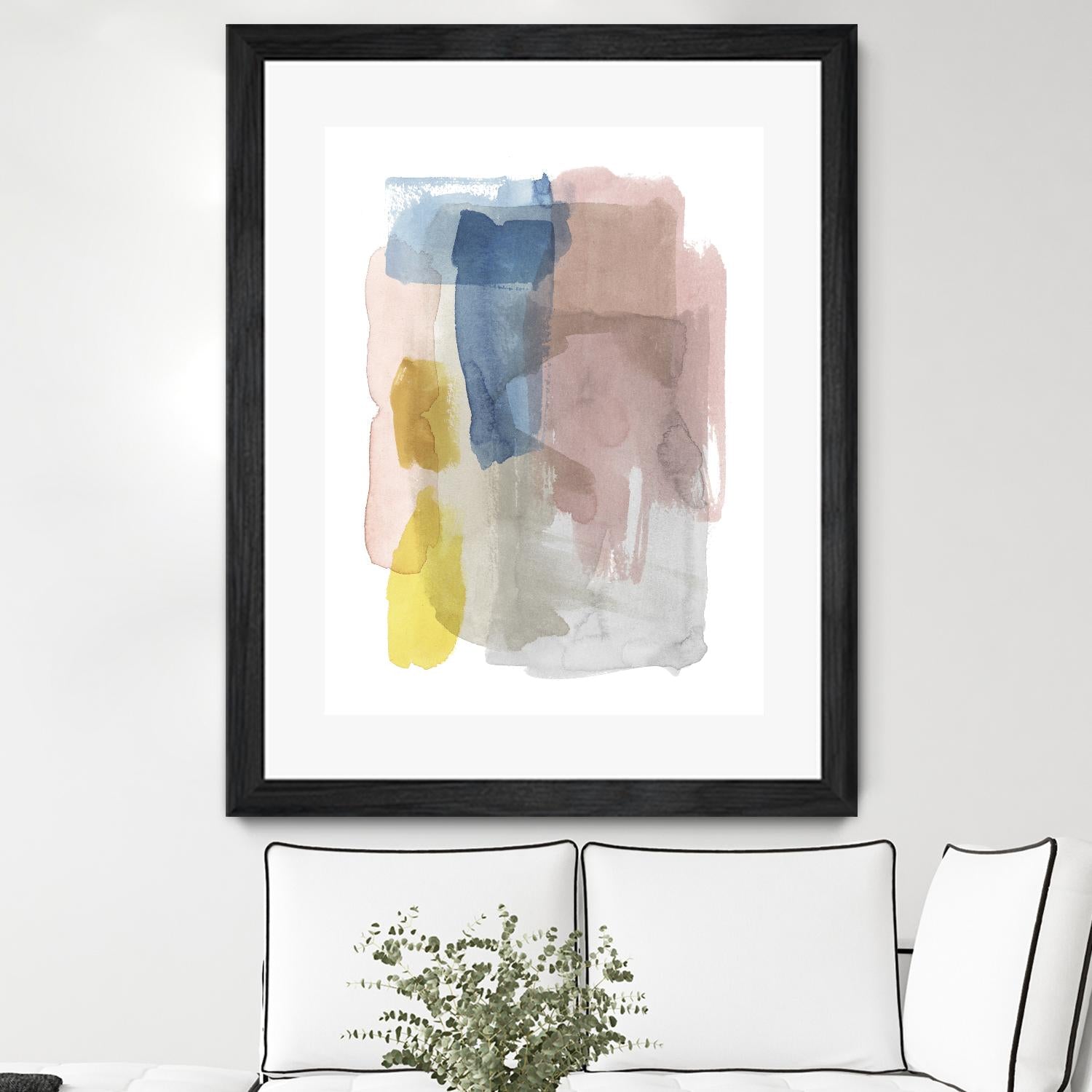 Puddle Pastel I by Grace Popp on GIANT ART - pastels abstract