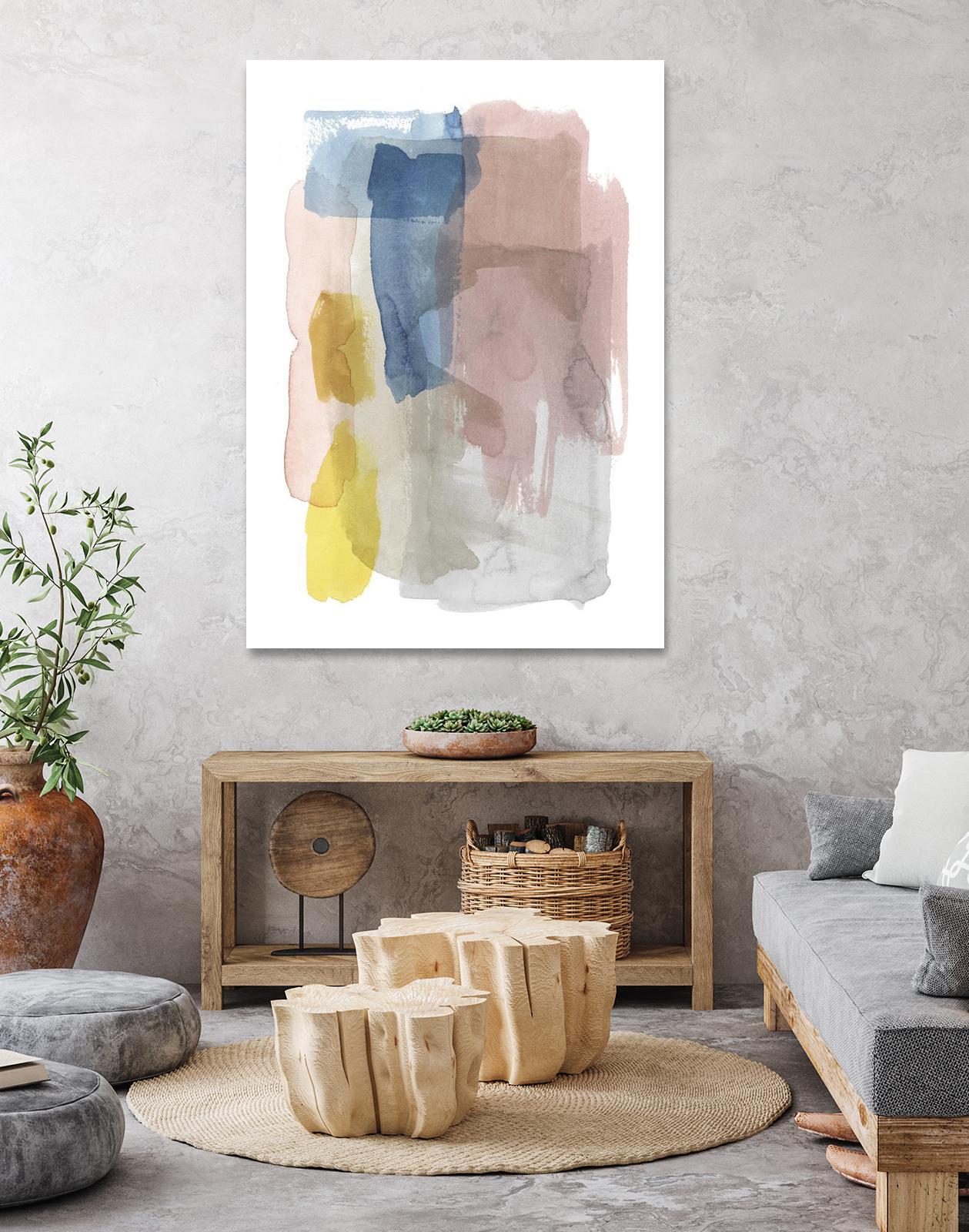 Puddle Pastel I by Grace Popp on GIANT ART - pastels abstract