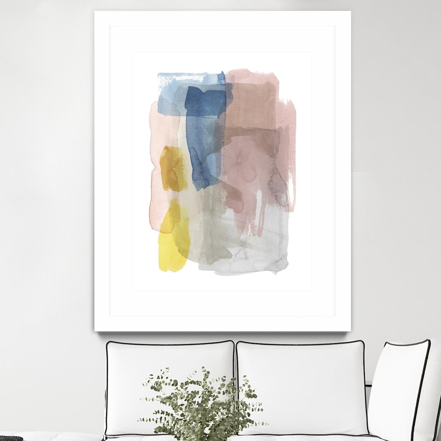 Puddle Pastel I by Grace Popp on GIANT ART - pastels abstract