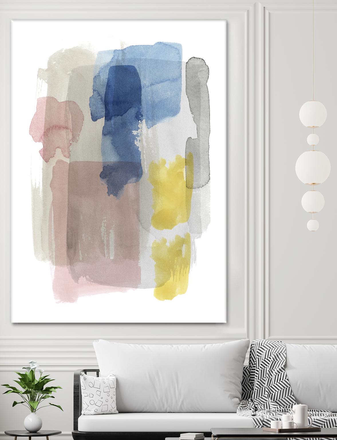 Puddle Pastel II by Grace Popp on GIANT ART - pastels abstract