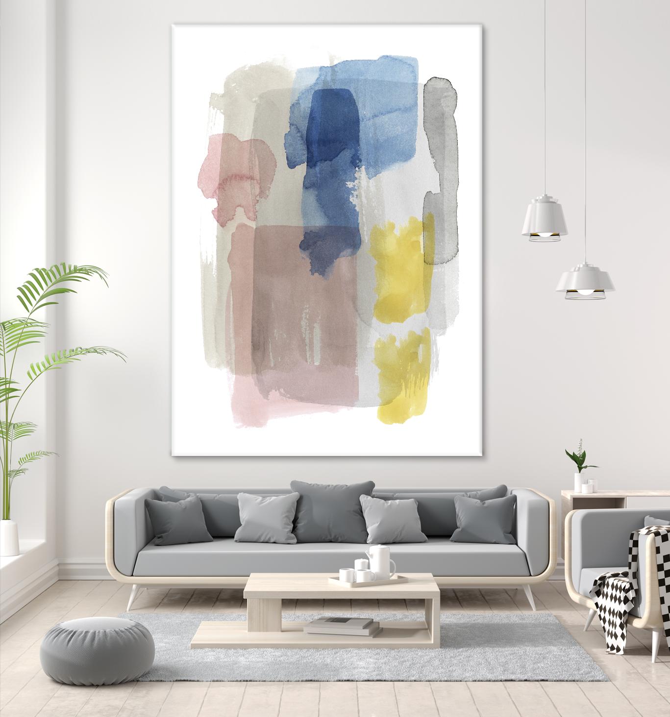 Puddle Pastel II by Grace Popp on GIANT ART - pastels abstract