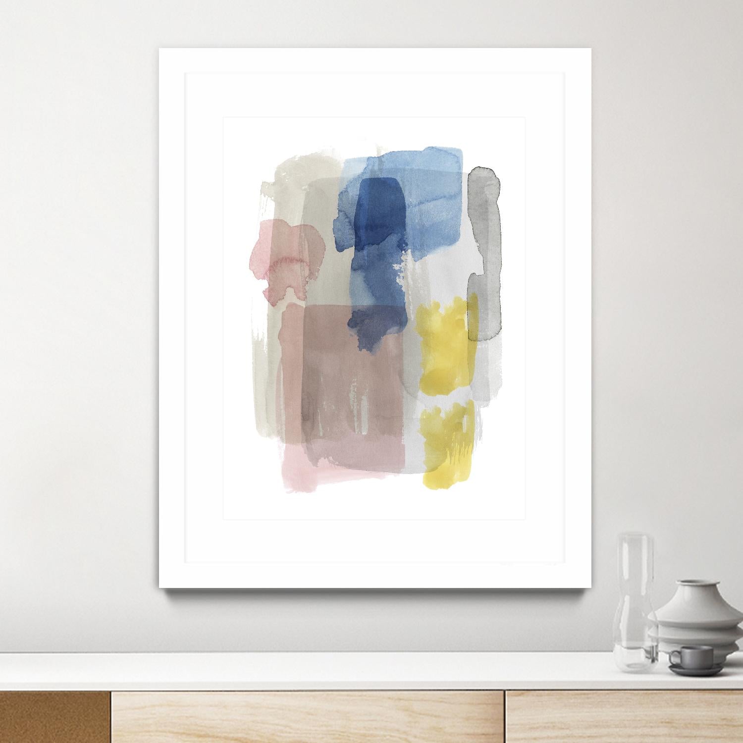 Puddle Pastel II by Grace Popp on GIANT ART - pastels abstract