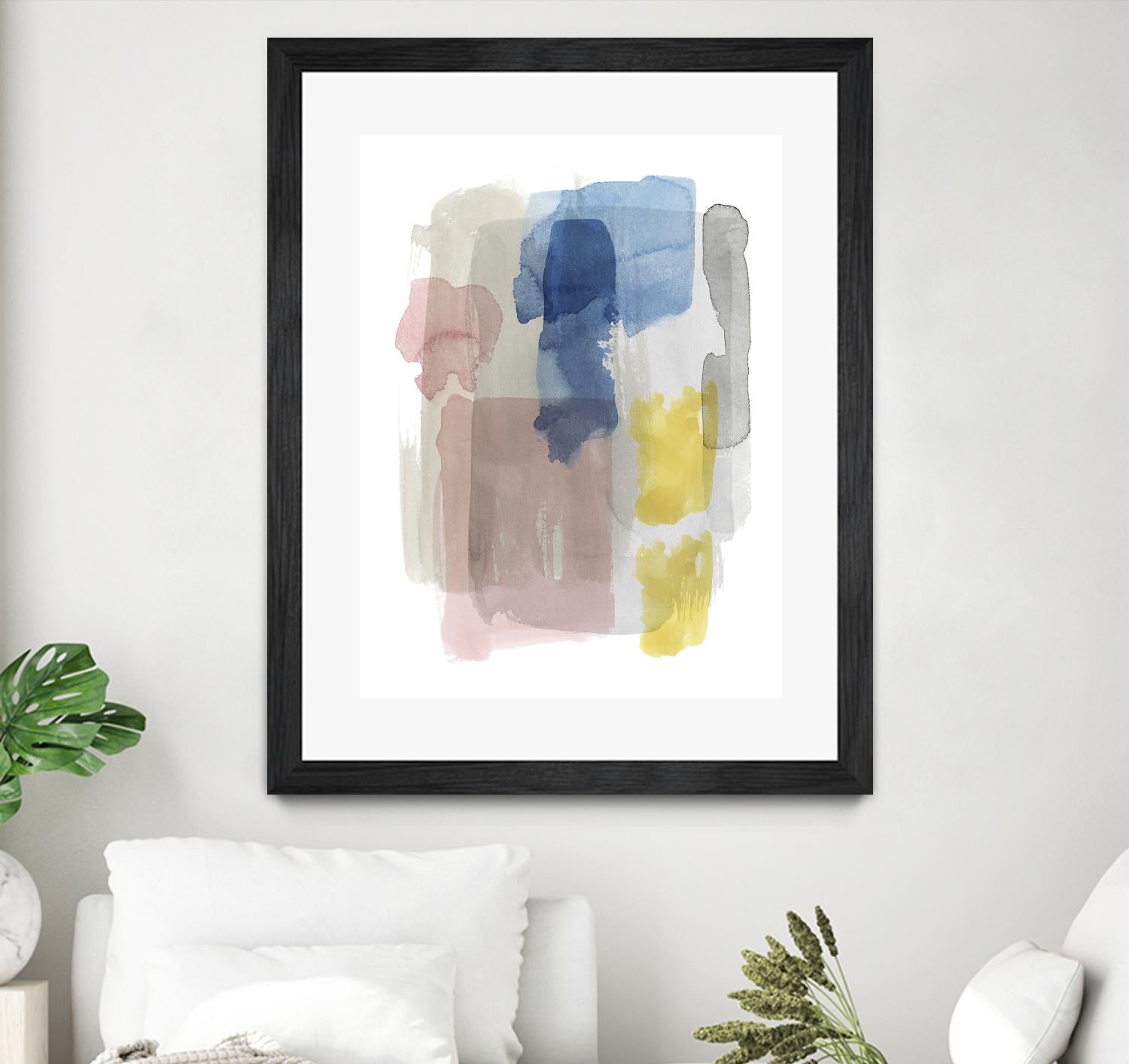 Puddle Pastel II by Grace Popp on GIANT ART - pastels abstract