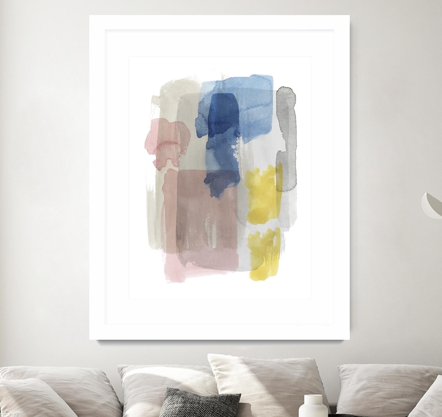 Puddle Pastel II by Grace Popp on GIANT ART - pastels abstract