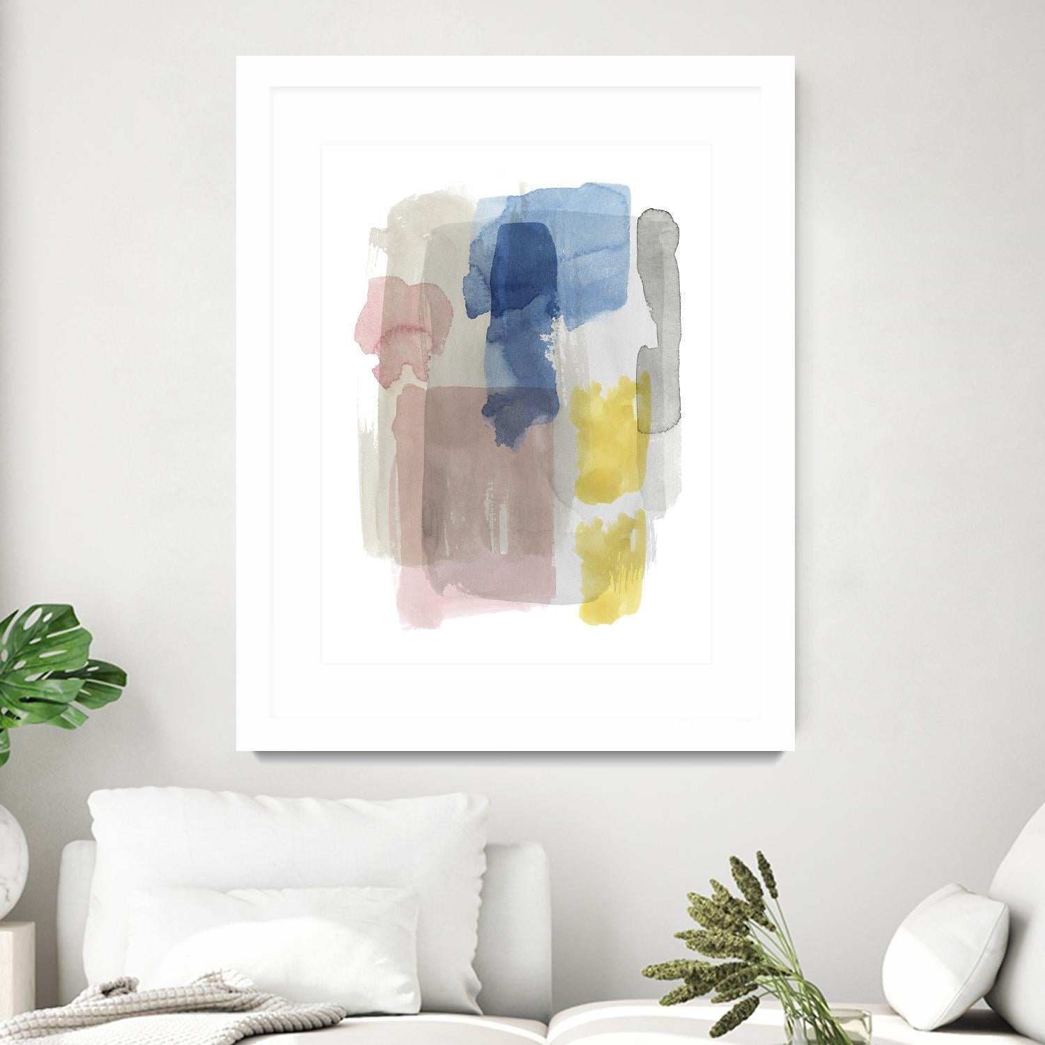 Puddle Pastel II by Grace Popp on GIANT ART - pastels abstract