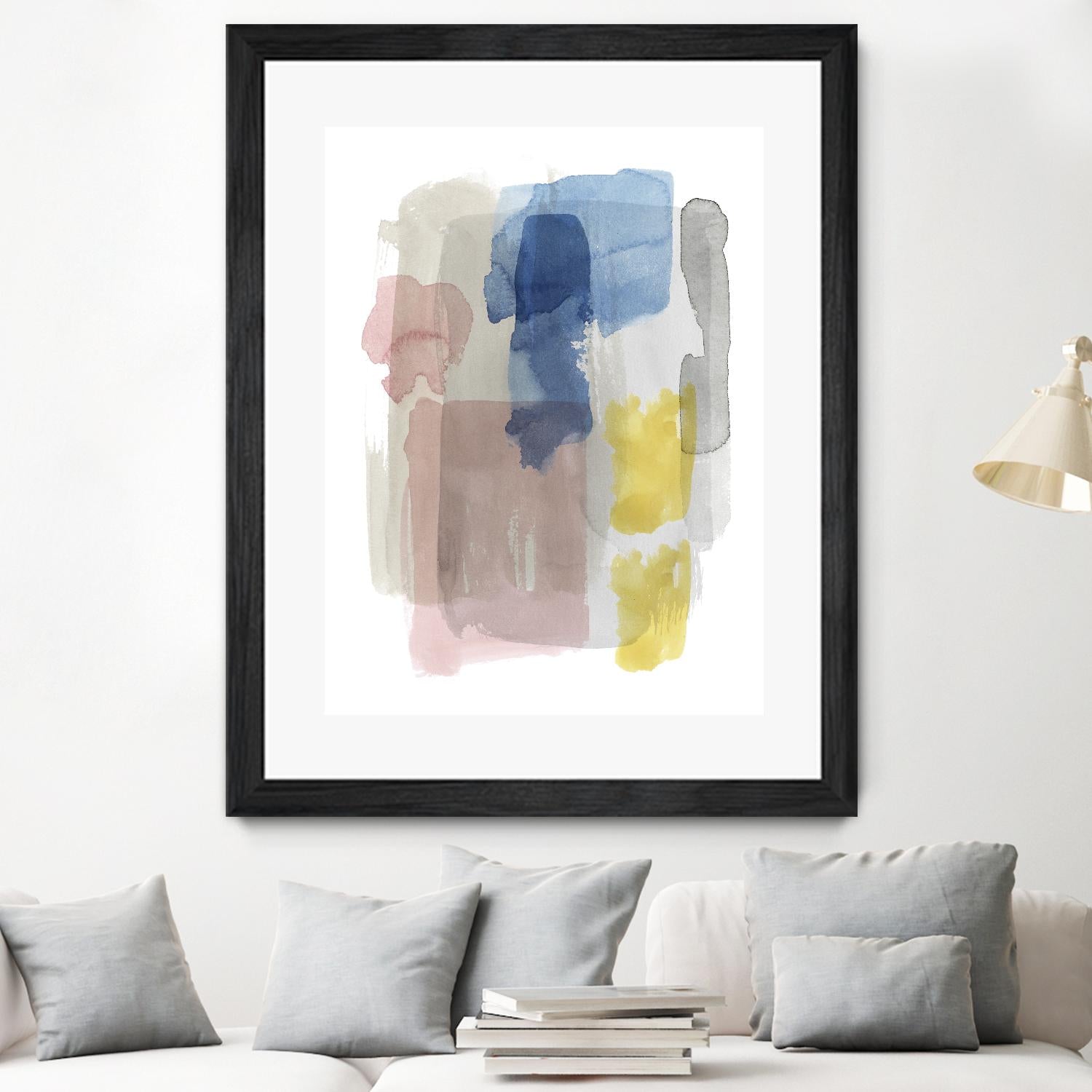 Puddle Pastel II by Grace Popp on GIANT ART - pastels abstract